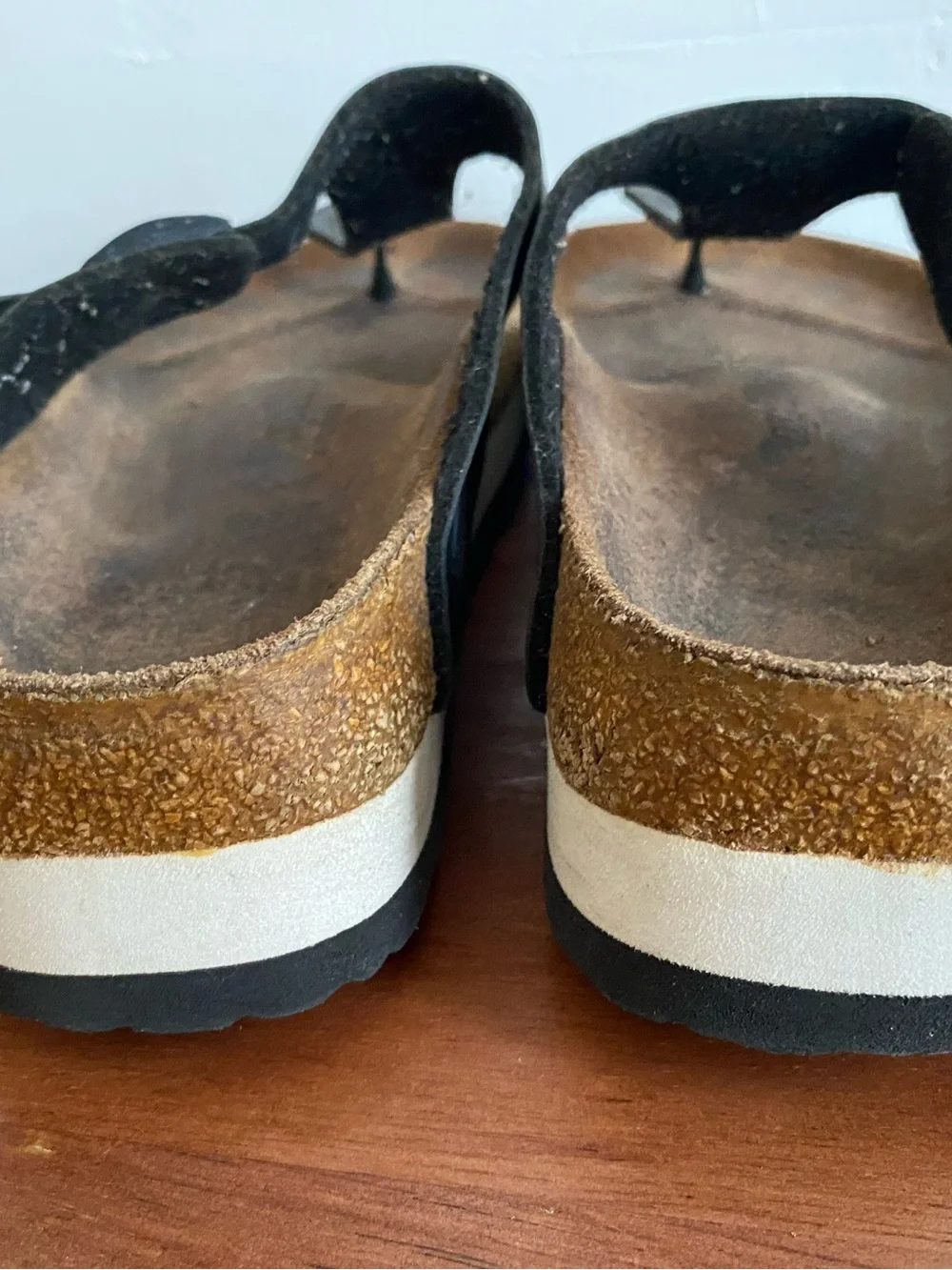 Pre-owned Papillio Gizeh Platform Sandal in Black Sz 39/8 Regular fit Women’s